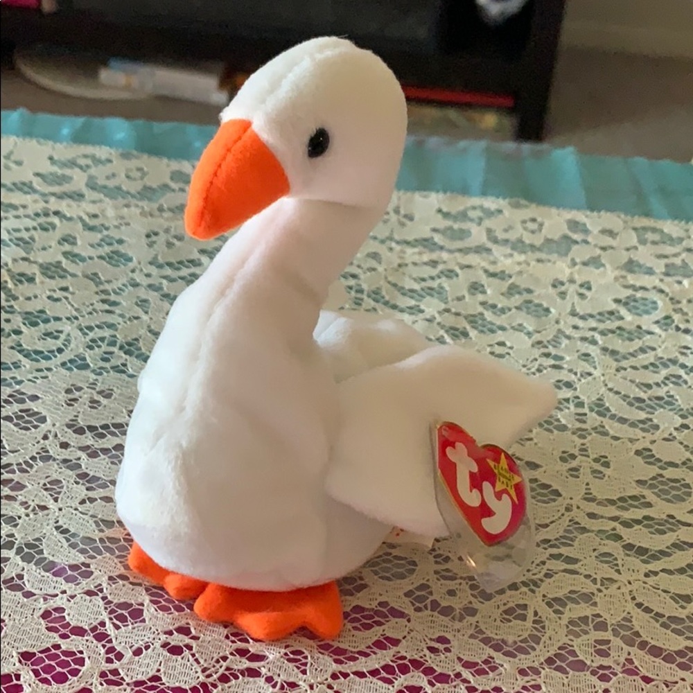 Gracie The Swan 1996 Retired Ty Beanie Baby